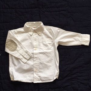 Gymboree Boys White Buttondown